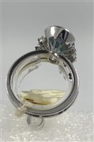 Anello Massimo Raiteri Donna in Oro bianco Acquamarina 5.38 Ct 01410/M-16 - 01410/M-16